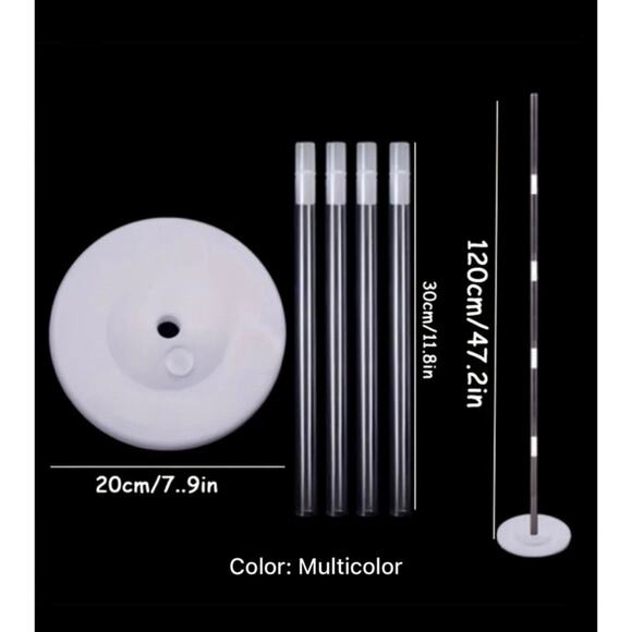 ONE First Birthday Balloon Boxes & Party Balloon Stand Column Tower - Picture 9 of 9